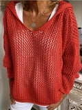 Lana Knit Hooded Sweater